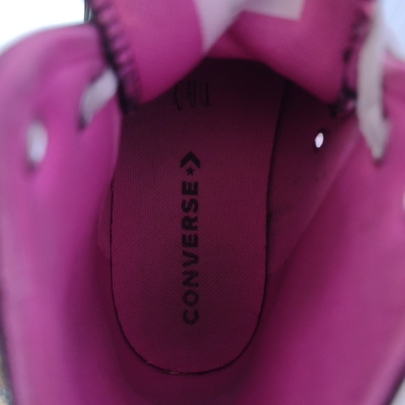 Converse Chuck Taylor All Star High Top Glitter Cosmic Shoes - Picture 8 of 8